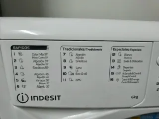 Lavadora Indesit 6kg