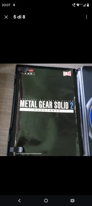 Metal Gear Solid 2: Substance - Cofanetto JP