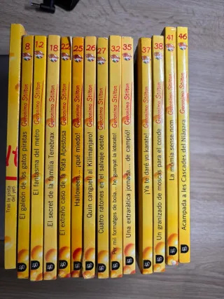 Colección de 14 libros Gerónimo Stilton