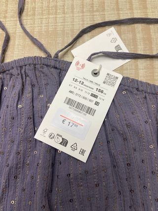 Conjunto Zara Lentejuelas