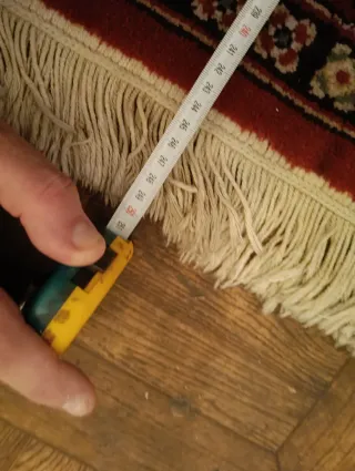 Alfombra de lana multicolor