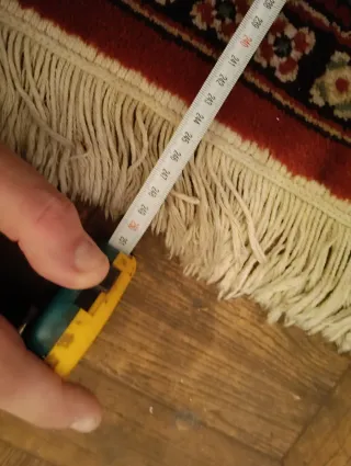 Alfombra de lana multicolor