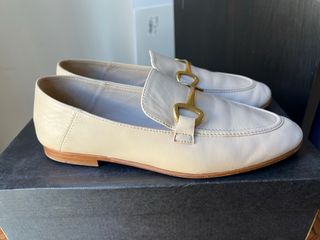 Mocasines Massimo Dutti Piel Beige Talla 39
