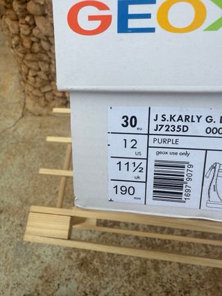 Sandalias Geox doradas mujer