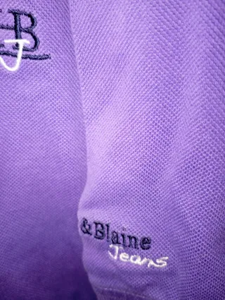Polo Harmont & Blaine mezza manica viola