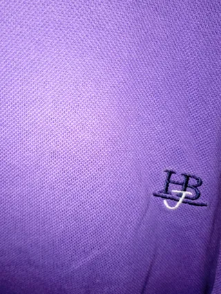 Polo Harmont & Blaine mezza manica viola