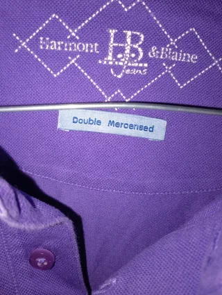 Polo Harmont & Blaine mezza manica viola