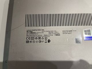 Lenovo IdeaPad S340-15IIL Plata