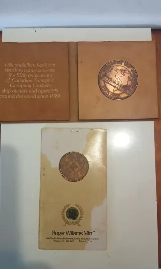 Medallas Conmemorativas 1974 y 1976