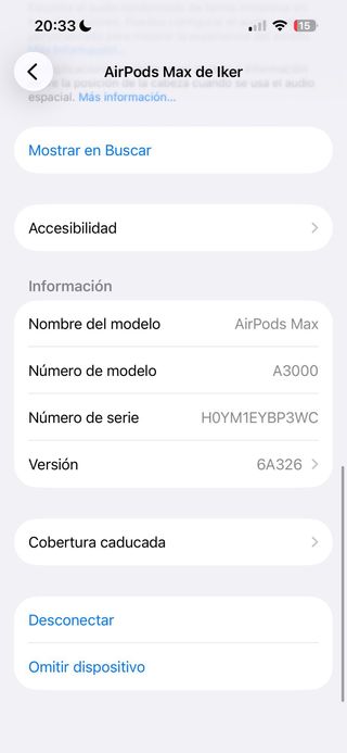 Apple AirPods Max Plata Originales