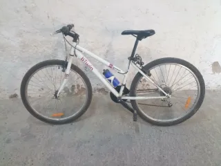 Bicicleta Btwin Rockrider Blanca