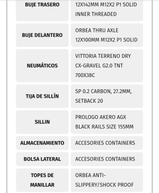 Orbea Terra M30 1x 2025 Talla S