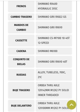 Orbea Terra M30 1x 2025 Talla S
