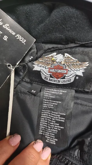 Chaqueta calefactable Harley Davidson T-M
