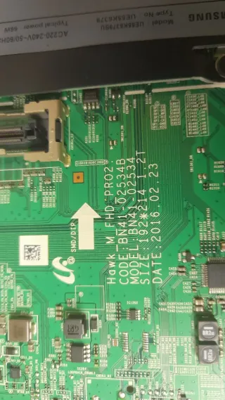 TV Samsung UE55K6379SU Recambios