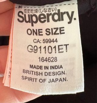 Bolso Tote Superdry Azul y Rosa