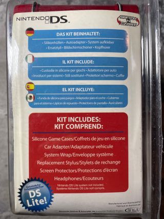 Kit Accesorios Super Mario Nintendo DS Precintado