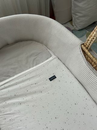 Moisés mimbre Cambrass con soporte