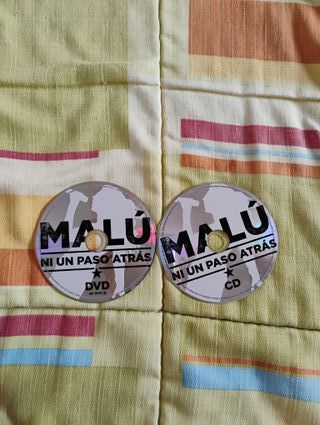 DVDs Malú Ni Un Paso Atrás + DVD Tour Sí