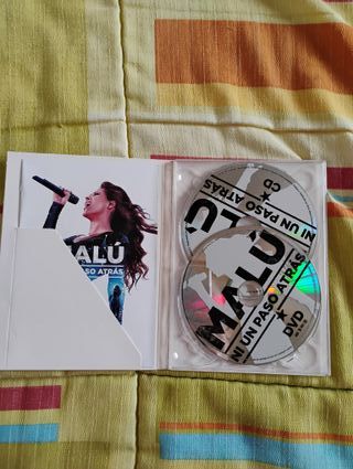 DVDs Malú Ni Un Paso Atrás + DVD Tour Sí