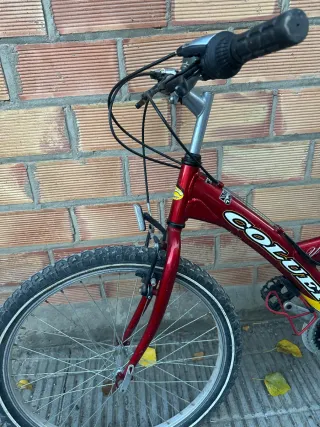 Bicicleta Coluer Infantil Roja
