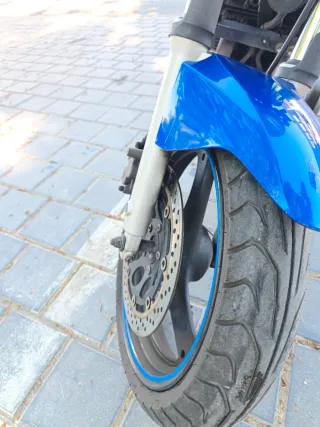 Suzuki GS 500 Azul