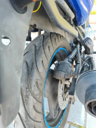 Suzuki GS 500 Azul