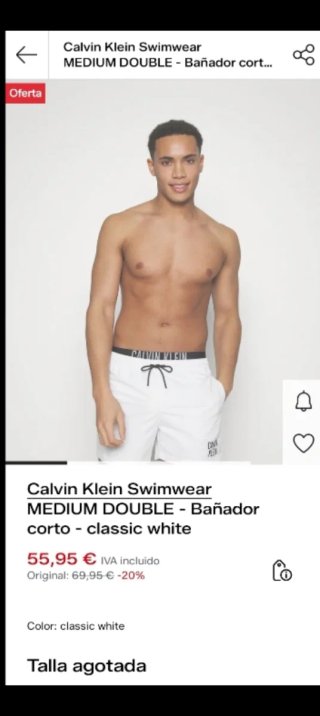 Bañador Calvin Klein Verde