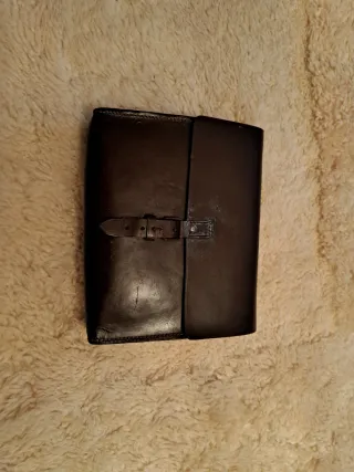 Bolso de cuero marrón vintage