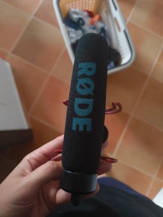 Estabilizador de cámara Rode + Micrófono