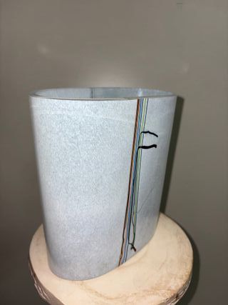 Vaso vintage vetro anni '80
