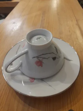 8 Tazas de té Rosenthal de cerámica