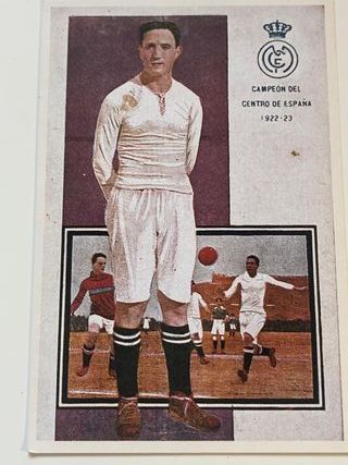 Postal Vintage Real Madrid Campeón 1922-23