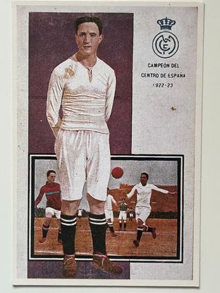 Postal Vintage Real Madrid Campeón 1922-23