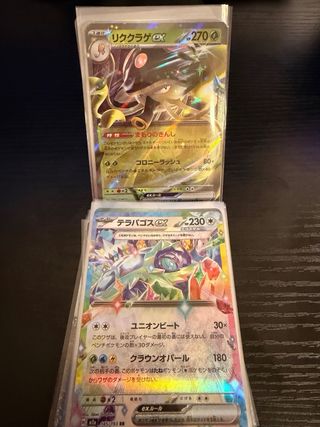 Pack 5 Cartas Pokémon EX Japonesas