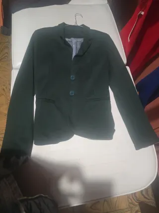 Chaqueta formal verde