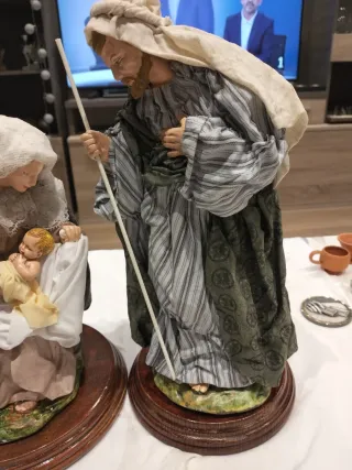 Nacimiento Belén 30cm Barro Artesanal