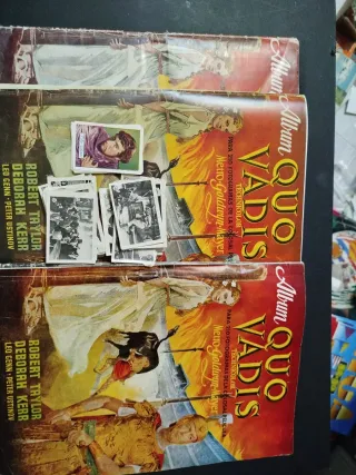 Álbum Quo Vadis Película Fotos Coleccionables
