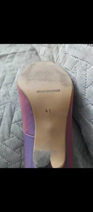Zapatos de tacón Mary Paz tornasolados