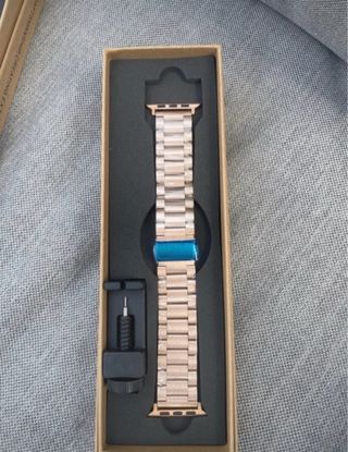 Correa Rose Gold Apple Watch