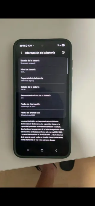 Samsung A56 5G 256GB impecable sin ningún rasguño