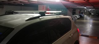 Barras de techo Menabo  raíles elevado /integrados