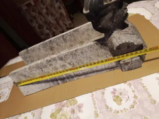 Herrajes de chimenea de piedra