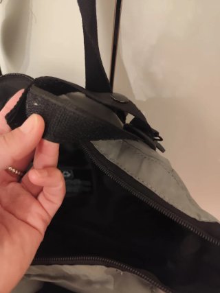 Mochila Munich gris carro bebe