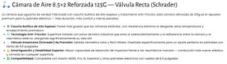 Pack Neumático +Cámara Rueda 8.5x2 Patinete xiaomi