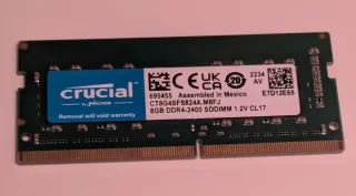 Crucial 8GB DDR4-2400 SODIMM 1.2V CL17