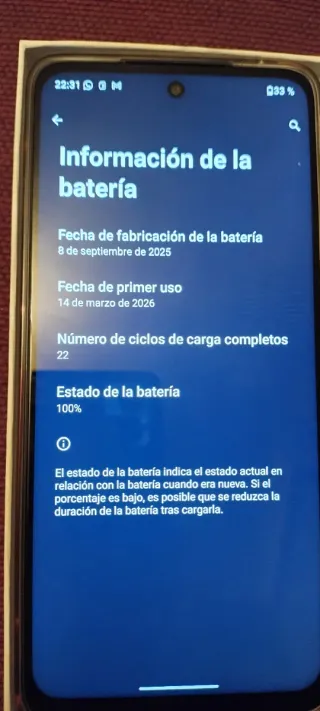 Motorola G56 5G Negro 512GB