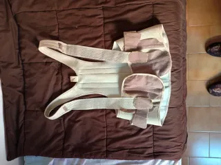 Faja Lumbar Beige y Marrón