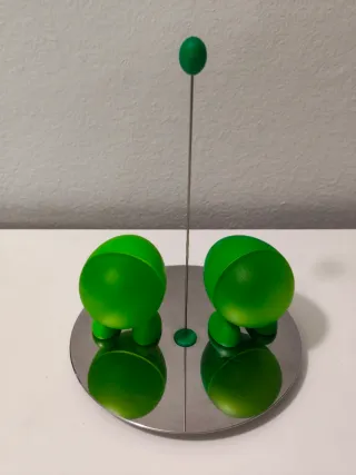 Set Pepe Alessi Design Inox Verde