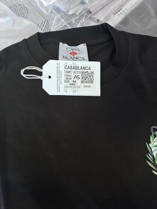 Camiseta Negra Casa Blanca